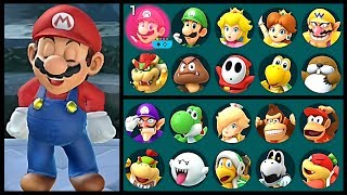 Super Mario Party Laughing All Characters