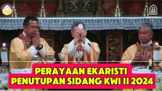 BIKIN MRINDING‼️ Komplit Perayaan Ekaristi Penutupan Sidang KWI II 2025 di Gereja Katedral Jakarta