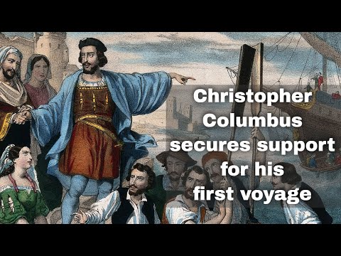 Why did Spain sponsor Columbus voyage?