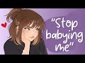 Your Tomboy Friend Falls Asleep on Your Chest (Sports Injury) (Taking Care of Her) (Stubborn) (Cute)