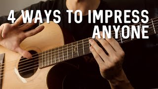 4 Guitar Songs to Impress Anyone (Easy, Medium, Hard, NIGHTMARE)