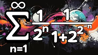 can you find the trick for this infinite sum??