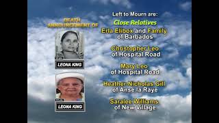 Leona King ~ Long Obituary