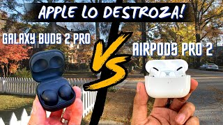 AirPods Pro 2 VS Galaxy Buds2 Pro Comparación Apple Destroza Samsung