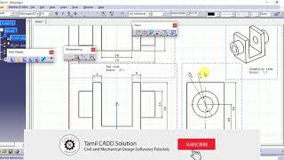 Catia V5 Drafting Exercise No.3 Tutorial