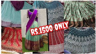 Rs.1500 Only Bridal velvet banarasi  lehengas Pari Designer sarees