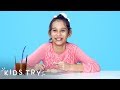 Kids Try Iranian Food | Kids Try | HiHo Kids