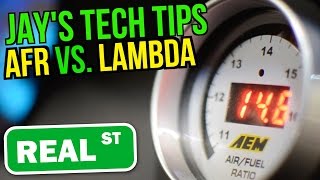 Lambda VS AFR - Jay's Tech Tips #35 - Real Street Performance