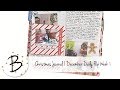 Christmas Journal / December Daily Flip Through - Week 1 | Travelers Notebook