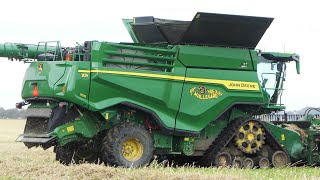 John Deere X9 1100 harvesting Canola | Biggest John Deere Combine | Harvest Season 2023