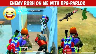 ENEMY RUSH ON ME WITH RPG ACTION COMEDY|pubg lite video online gameplay MOMENTS BY CARTOON FREAK