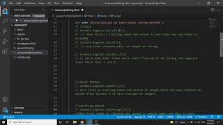all string important method in javascript | javascript tutorial for beginners in hindi