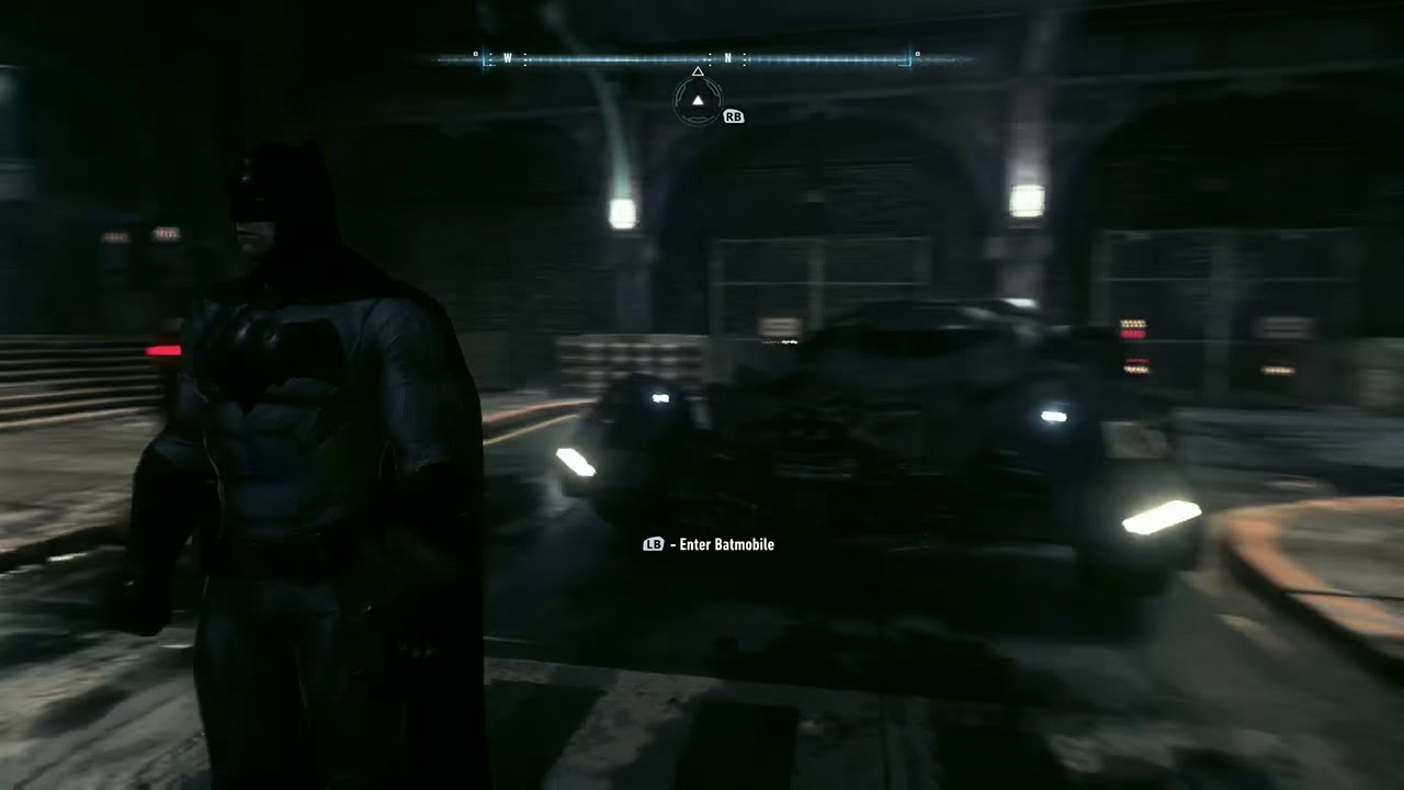 Batman Arkham Knight - Batman V Superman Batmobile And Skin - YouTube