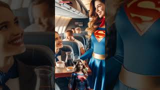 💥Skyward Stewards: Superheroines Take Flight as Graceful Flight Attendants! #comixcraze777 #marvel