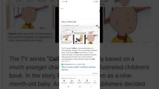 Why Is Caillou Bald