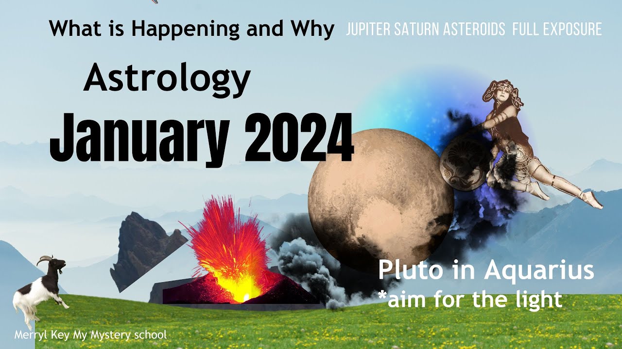 Astrology January 2024 Pluto In Aquarius | Aim For The Light - YouTube