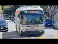 San Francisco MUNI 2016 New Flyer Xcelsior XDE40 8836 on route 24 Divisadero