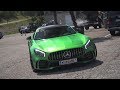 2017 Mercedes AMG GTR - LOUD Renntech Downpipes, Exhaust Sound, Revs & Accelerations