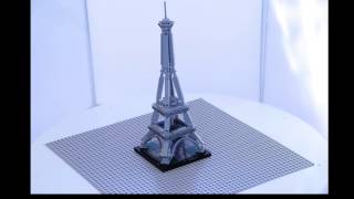 Lego® Eiffel Tower, stop motion, Cool!