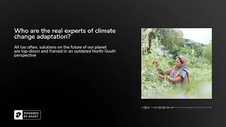 Who are the real experts of climate change adaptation?