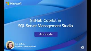 GitHub Copilot in SSMS: Ask mode