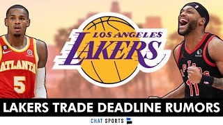Lakers Trade Deadline Rumors + REPORT: Lakers In “Substantive” Trade Discussions For Dejounte Murray