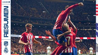 Resumen del Atlético de Madrid 3-1 Real Madrid