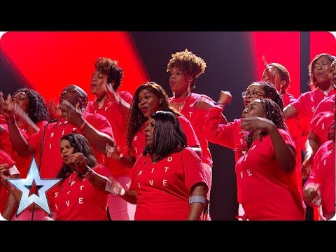 INSPIRATION ALERT! B Positive Choir RISE UP In The BGT Final! | The ...