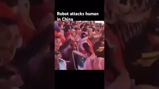 BREAKING: Robot attacks humans in China #robot #news #ai #humanoidrobot #china