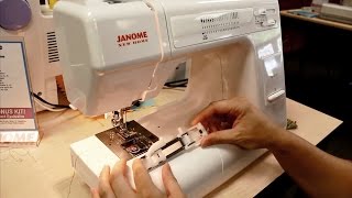 Using the 1 Step Buttonhole Feature on the Janome HD3000