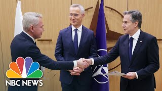 Finland formally joins NATO in wake of Russia’s invasion of Ukraine