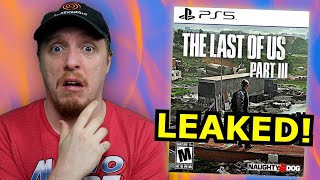 The Last of Us Part 3 details JUST LEAKED!! Also Naughty Dog is GIVING UP UNCHARTED?!