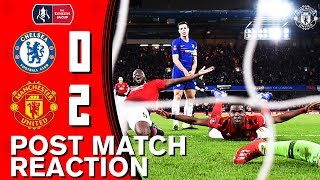Pogba & Herrera delighted with FA Cup win at Chelsea | Chelsea 0-2 Manchester United | Reaction