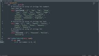 Leetcode 273. Integer to English Words in Python | Python Leetcode | Python Coding Tutorial | ASMR