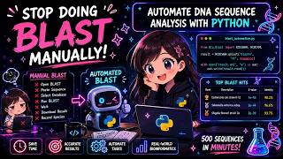 Stop Doing BLAST Manually! Automate DNA Sequence Analysis with Python || BioCode.Studio
