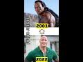 Dwayne Johnson:  The Mummy Returns (2001) Cast: Then And Now 2022 #shorts