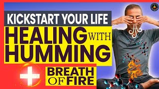 Practice Bhramari Pranayama with Breath of Fire 🔥 10X Effectiveness!