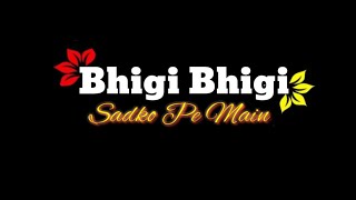 Bheegi Bheegi Sadko Pe Main Tera Intezaar Karoon | Sanam Re | WhatsAppStatus | Arijit Singh