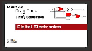 8. Gray Code to Binary Conversion - Digital Electronics | TECH GURUKUL