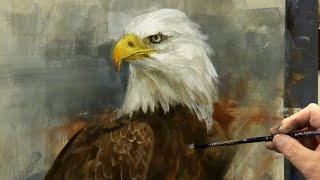 How to Paint an Eagle with Acrylics-