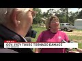 Gov. Kay Ivey tours tornado damage in East Brewton- NBC 15 WPMI