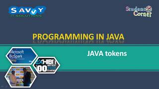 Programming in JAVA - Java Tokens