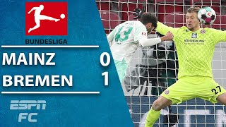 LATE WINNER! Dinkci's header gifts Bremen a victory over Mainz | ESPN FC Bundesliga Highlights