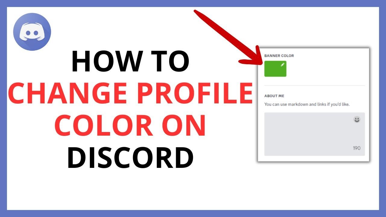 How To Change Profile Color On Discord - YouTube