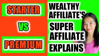 Wealthy Affiliate's Super Affiliate (Me!) Explains: Starter vs Premium Membership