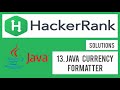 HackerRank | Java Currency Formatter | Solution | Basic Coder