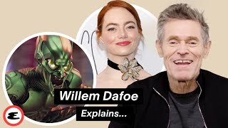 Willem Dafoe Talks Poor Things, Being Slapped By Emma Stone & On-Set Antics | Ex