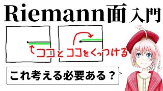 【初心者向け】Riemann面の入門解説【関数論】