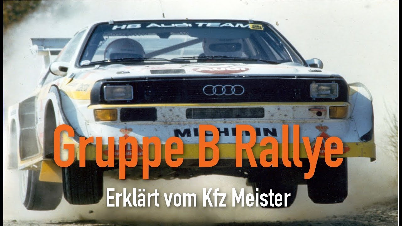 Gruppe B Rallye - Erklärt Vom Kfz Meister - YouTube