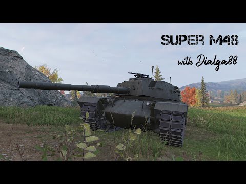 Super M48 First Experience World Of Tanks Console Youtube